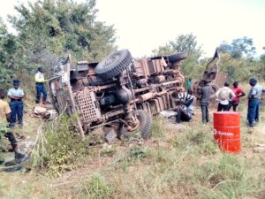 Zimbabwe National Army truck involved in fatal accident