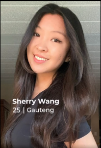 sherry wang miss south africa miss sa 2020 top 35