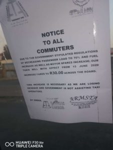 taxi fares rise alexandra