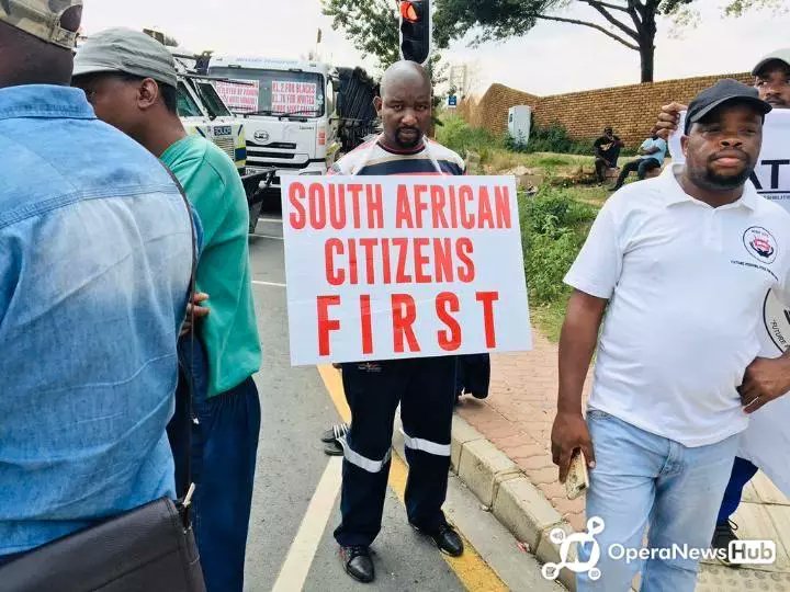 south africa national shutdown truck drivers