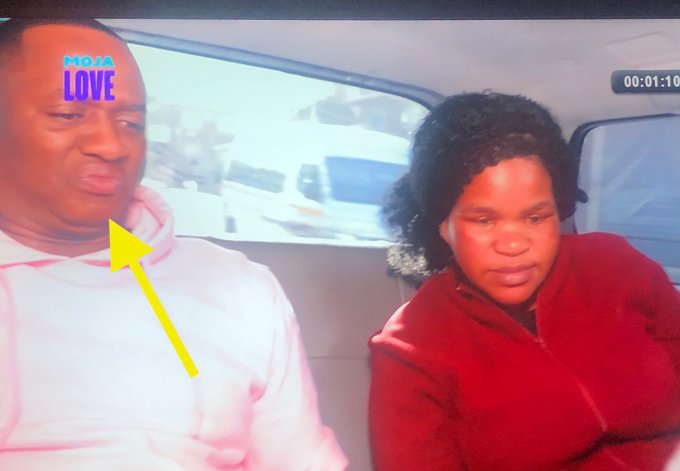 Jub Jub with the lady who was being cheated on