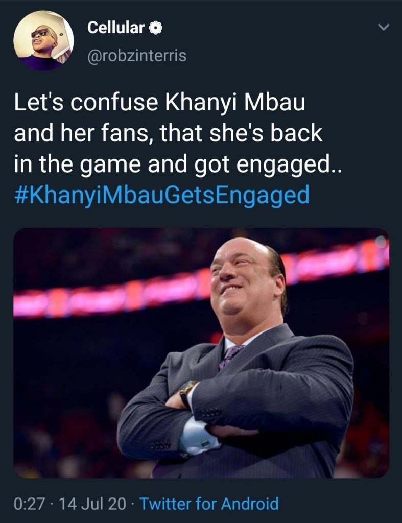 Khanyi Mbau Gets Engaged prank