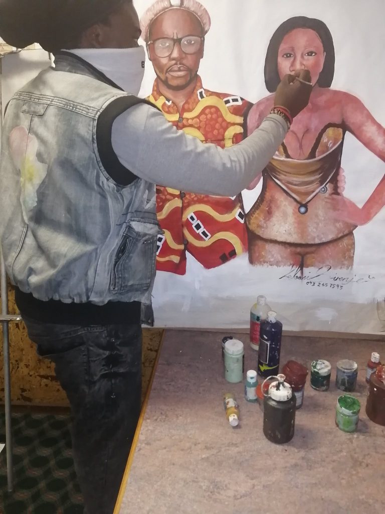 Rasta the artist Lerato Kganyago