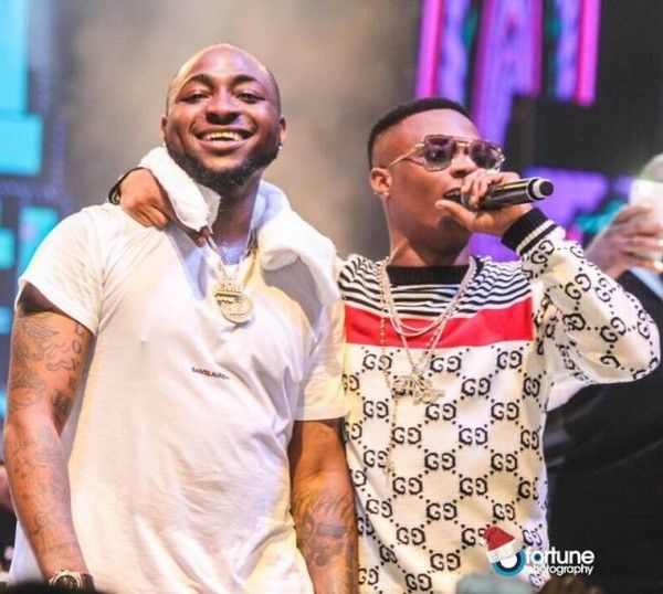 Wizkid and Davido - Source:Twitter