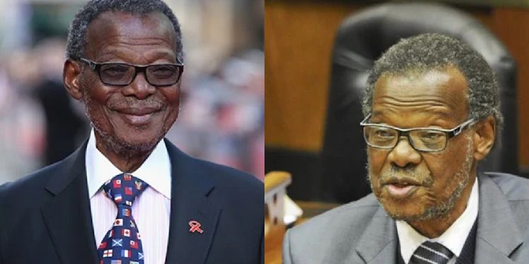 Former IFP President Mangosuthu Buthelezi tested positive for Covid-19