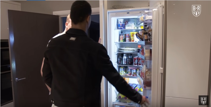 Marcus Rashford fridge