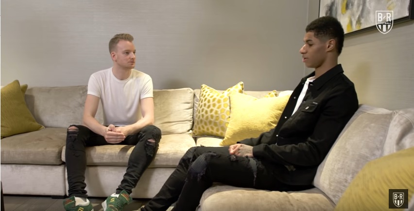 Rashford decorated lounge room