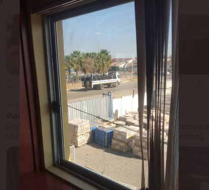 anti riot police mtetwa beatrice offices