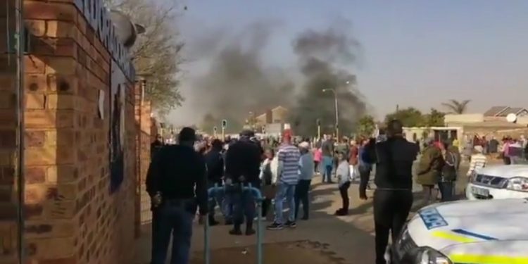 eldorado park protests Nathaniel Julius killing