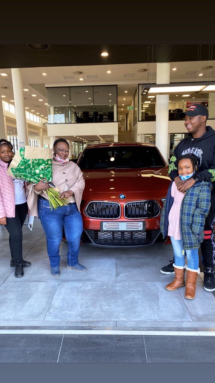 shimza buys his mother a car