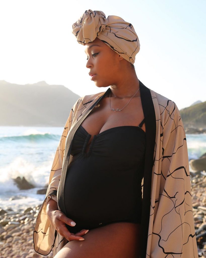 Minnie Dlamini Jones pregnancy pictures 