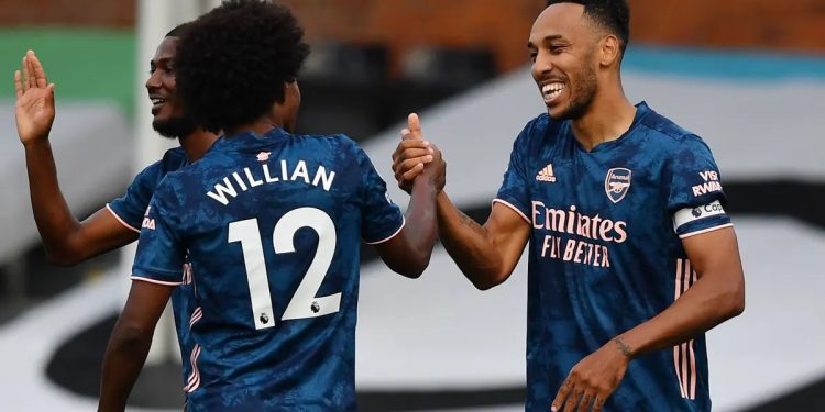 Fulham 0 -3 Arsenal: Willian stars in English Premier League opener 