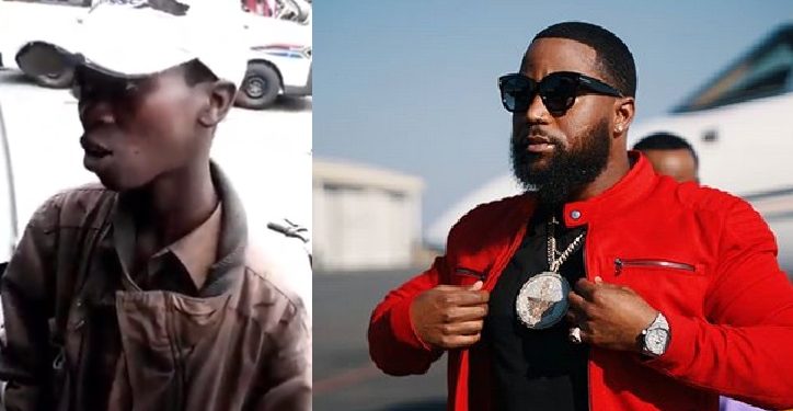 Video: “Inspired” Cassper Nyovest searches for homeless boy to pay him