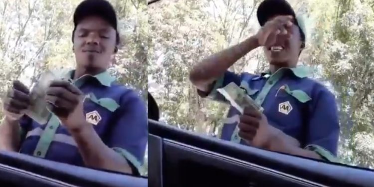 Video: Mzansi bless fuel attended Wiseman after humiliation by a customer