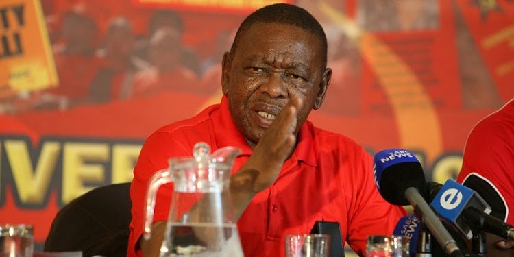 blade nzimande there is a crisis in Zimbabwe