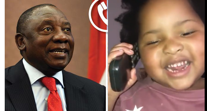 child call President ramaphosa i love you