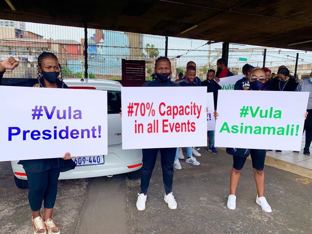 vula president protest