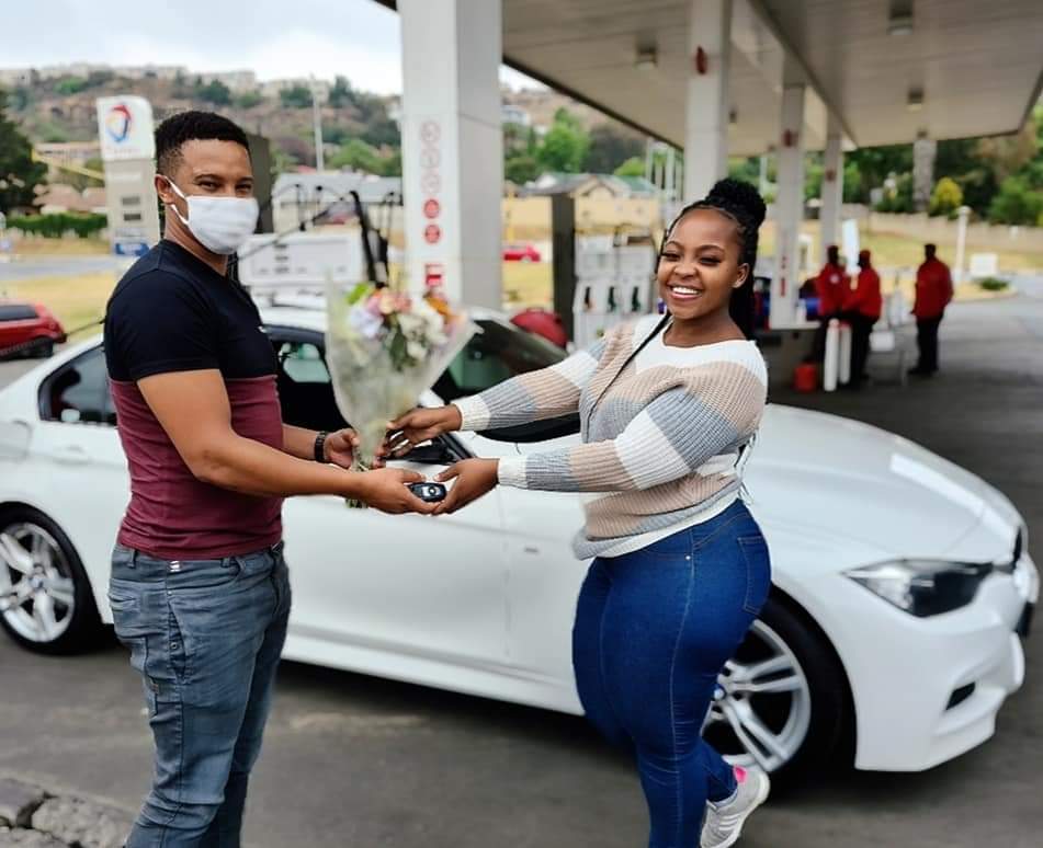 Pictures: Husband surprises her with new house and BMW on 21st birthday