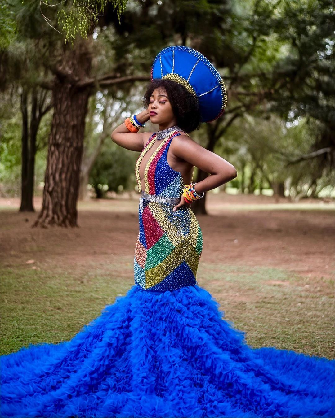 Pictures: Dr Mbali from Durban Gen serves stunning Zulu girl vibes