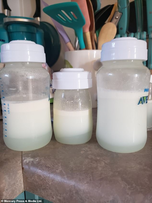 Bottled breast milk