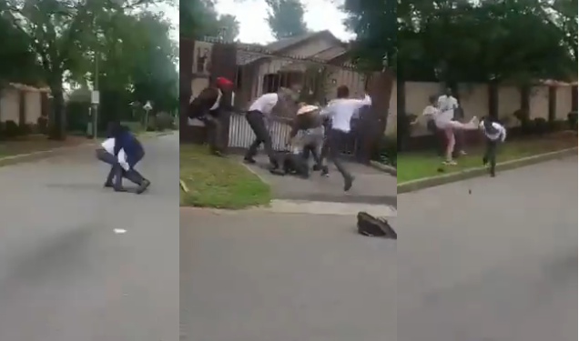 Edenglen High School pupils students fights parked by R25 debt