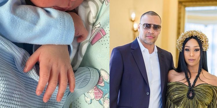 Pictures, Minnie Dlamini Jones gives birth to son Netha Makhosini Jones