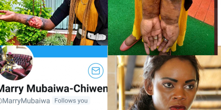 Marry Mubaiwa Chiwenga Twitter account