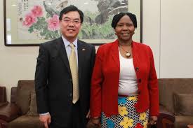 The Minister of Defense Oppah Muchinguri Kashiri in an interview says Covid-19 was created by China.