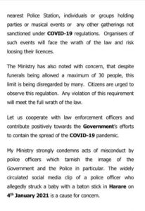 Full Statement by Hon Kazembe Kazembe after Covid-19 National Lockdown non-compliance