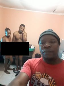 Husband catches wife and bestfriend with pants down. Takes selfies for evidence