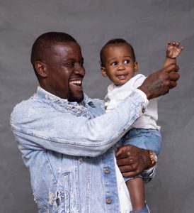 Ntsikelelo Nyauza and baby: Image source @Instagram