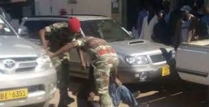 Soldiers assault a police officer for disrupting a party