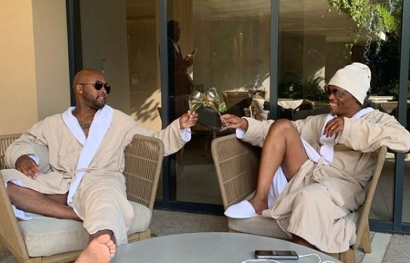 Pictures: Somizi and Vusi Nova serves friendship goals
