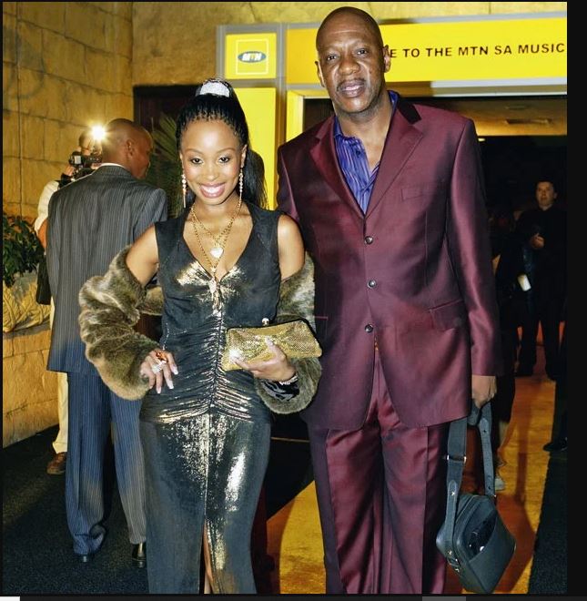 Khanyi Mbau and Mandla Mthembu