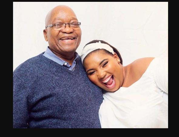 Nonkanyiso Conco and Jacob Zuma