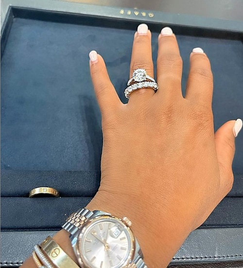 Pictures: Boity Thulo shows off her new engagement ring