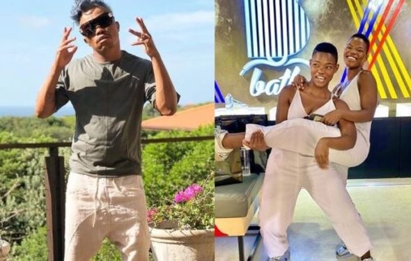 Pictures: DJ Tira spotted clubbing with Somizi