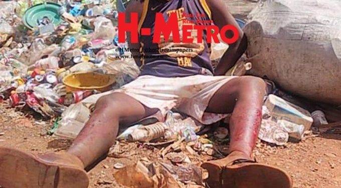 Angry mob thoroughly disciplines a man attempting to rape an 8 year old girl