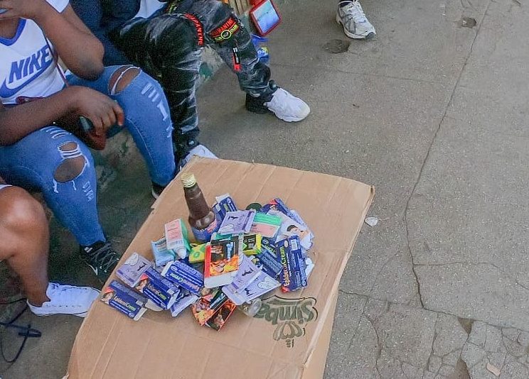 Pictures: Unlawful enhancing drugs flood the streets of Harare