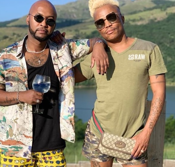 Pictures: Somizi and Vusi Nova shows off engagement rings?