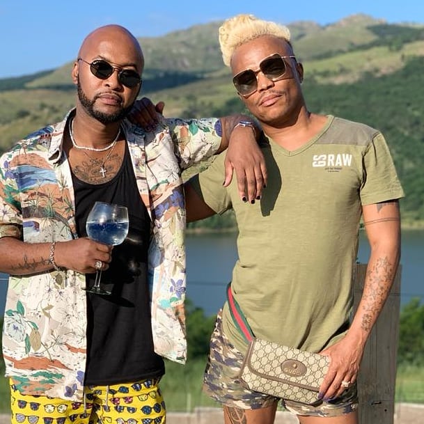 Somizi and Vusi Nova vow to go on vacation after every two weeks