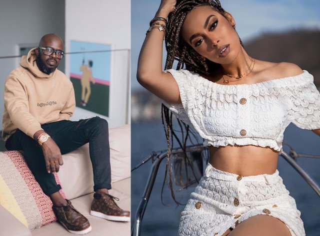 Pictures: Black Coffee’s son got Mzansi talking as he posts father’s alleged girlfriend Sarah Langa