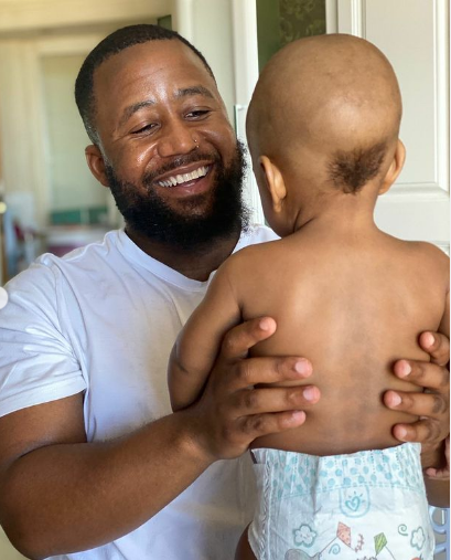 Pictures: Cassper Nyovest shows his son’s new haircut and it’s his 2015 style