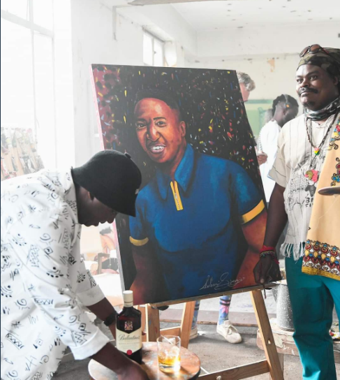 Pictures: Mzansi can’t help but laugh at Shimza’s portrait by Rasta