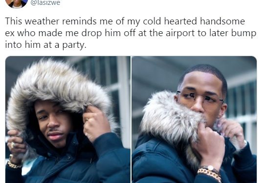 Lasizwe got Mzansi talking: This cold weather reminds me of my ex