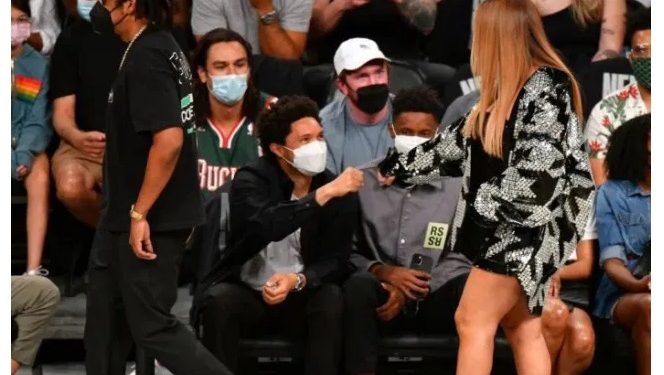 Pictures: Trevor Noah and Beyoncé priceless moment got Mzansi talking