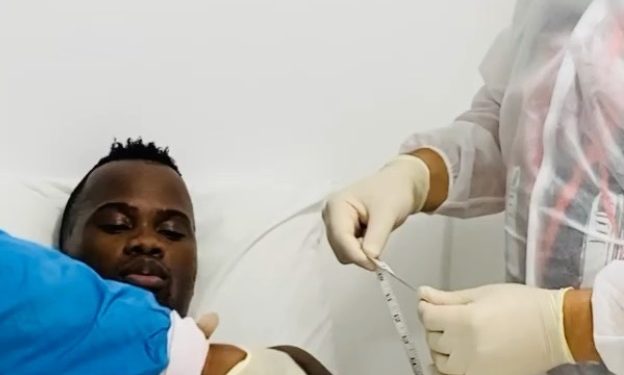 Video: S_ex starved Zodwa Wabantu begs Black Motion's Thabo for more one night stands