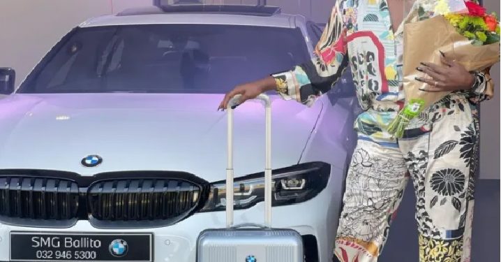 Pictures: House Of Zwide firebrand Khaya Dladla shows off new BMW whip