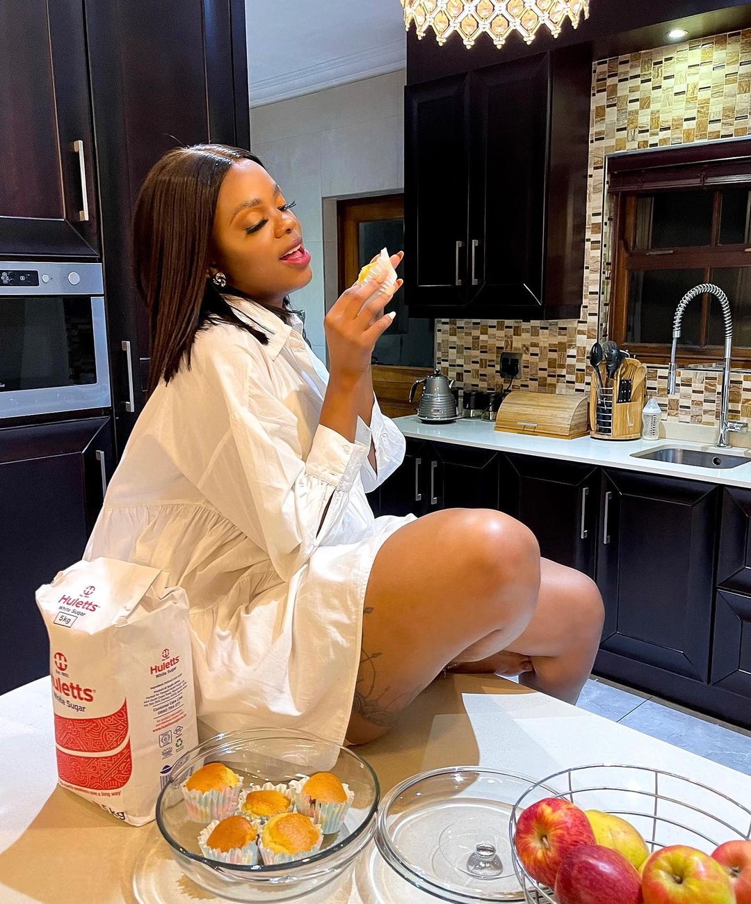 Londie London in the kitchen