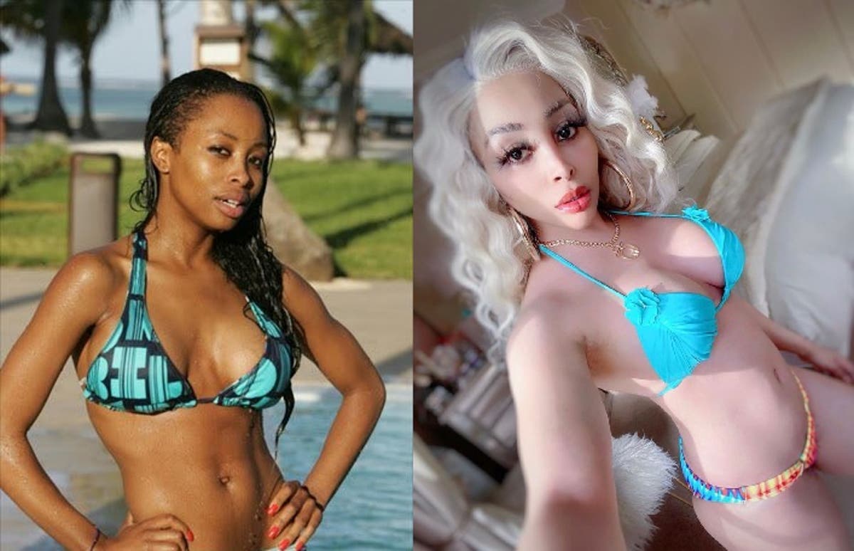 Khanyi Mbau before and after